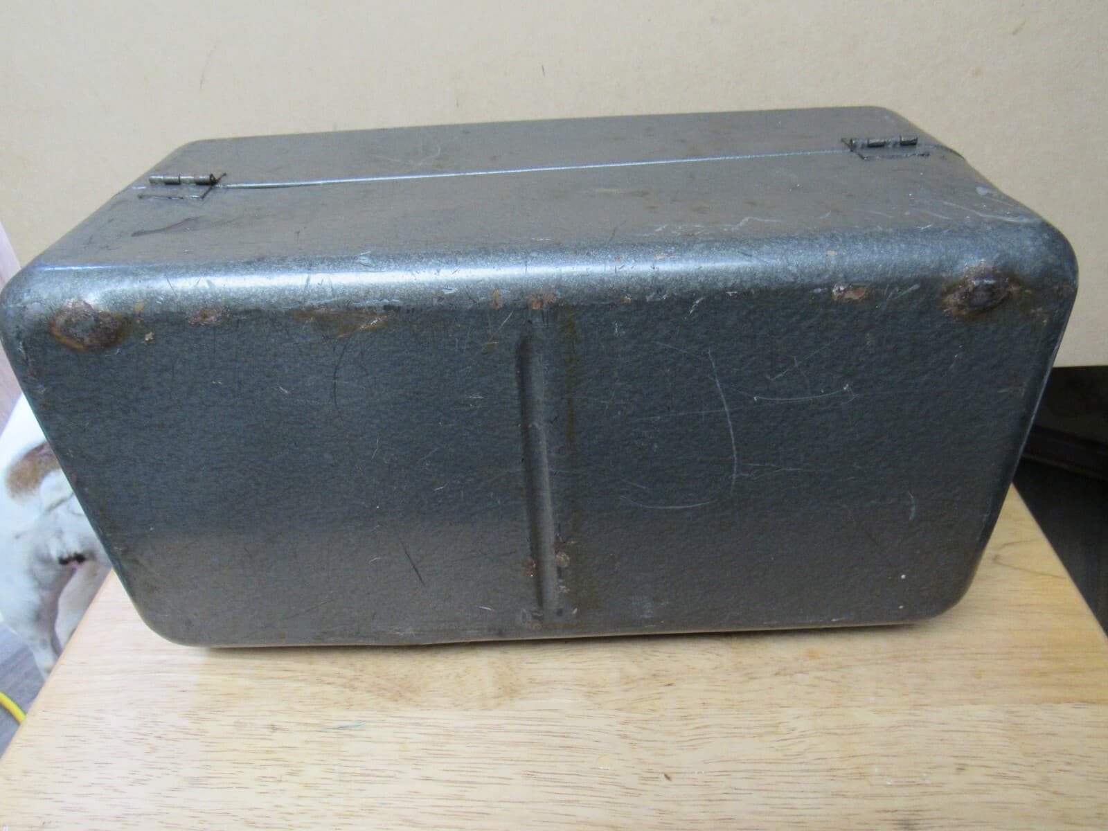 Vintage Union Imperial Model No 8414 Steel 14" Tackle Tool Box w/2 Trays (K) - Thumbnail 7