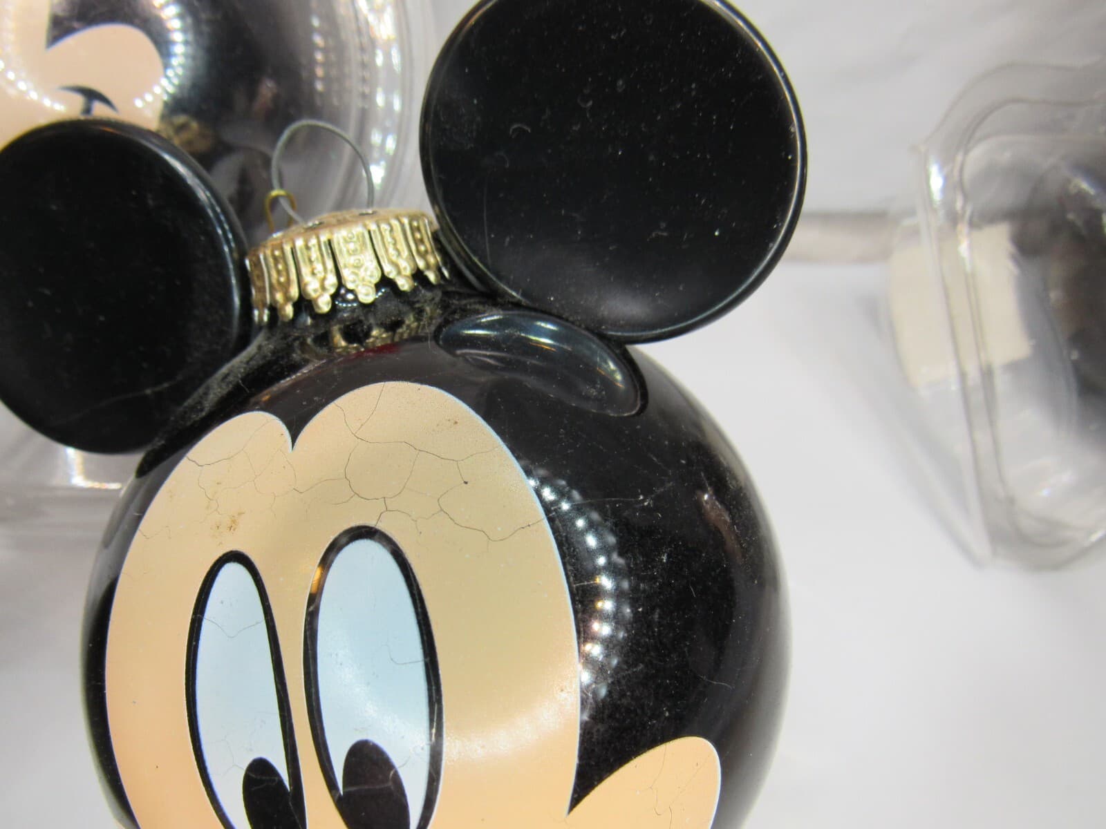 5 Vintage Disney Mickey Mouse / Minnie Mouse Head Ornament (O3M) - Thumbnail 6