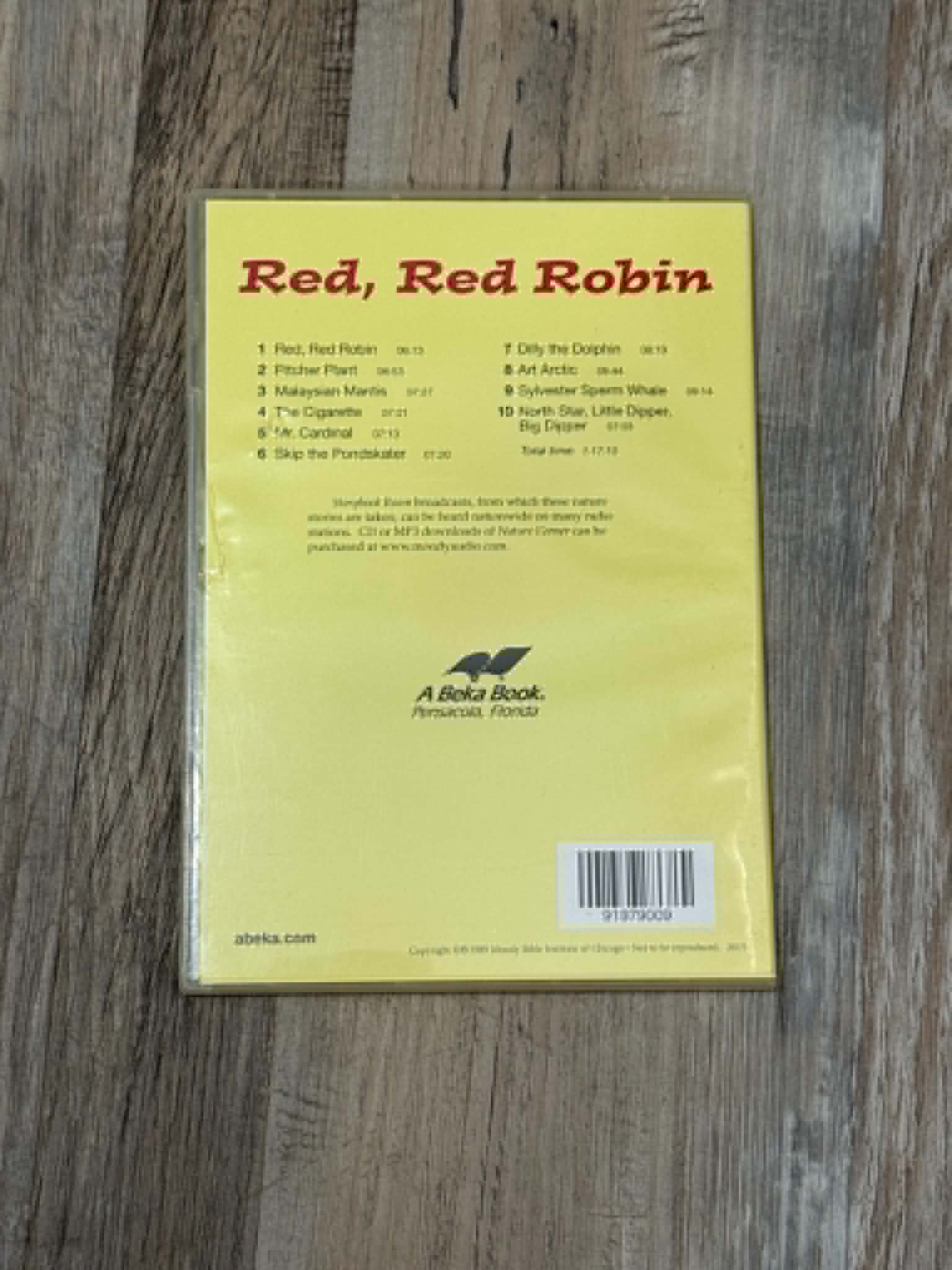 Red, Red Robin Audio CD by A Beka Book - Thumbnail 2