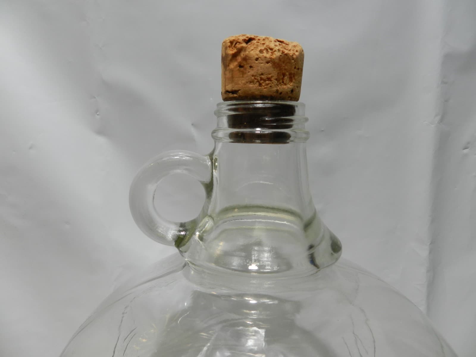 3 Vintage Glass White House Apple Vinegar One Quart/Gallon Jar Jug Embossed C60J - Thumbnail 3