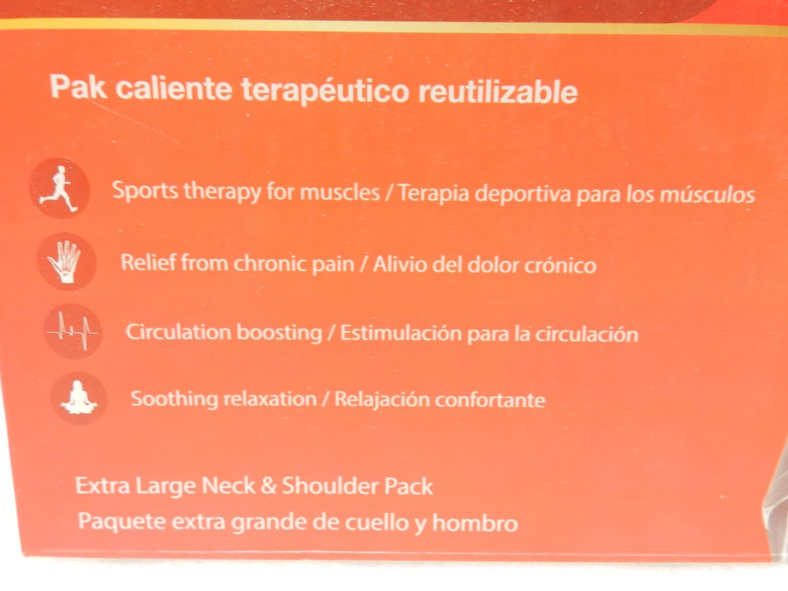Body Comfort Reusable Therapeutic Heat Packs XL Neck & Shoulder E85J - Thumbnail 2