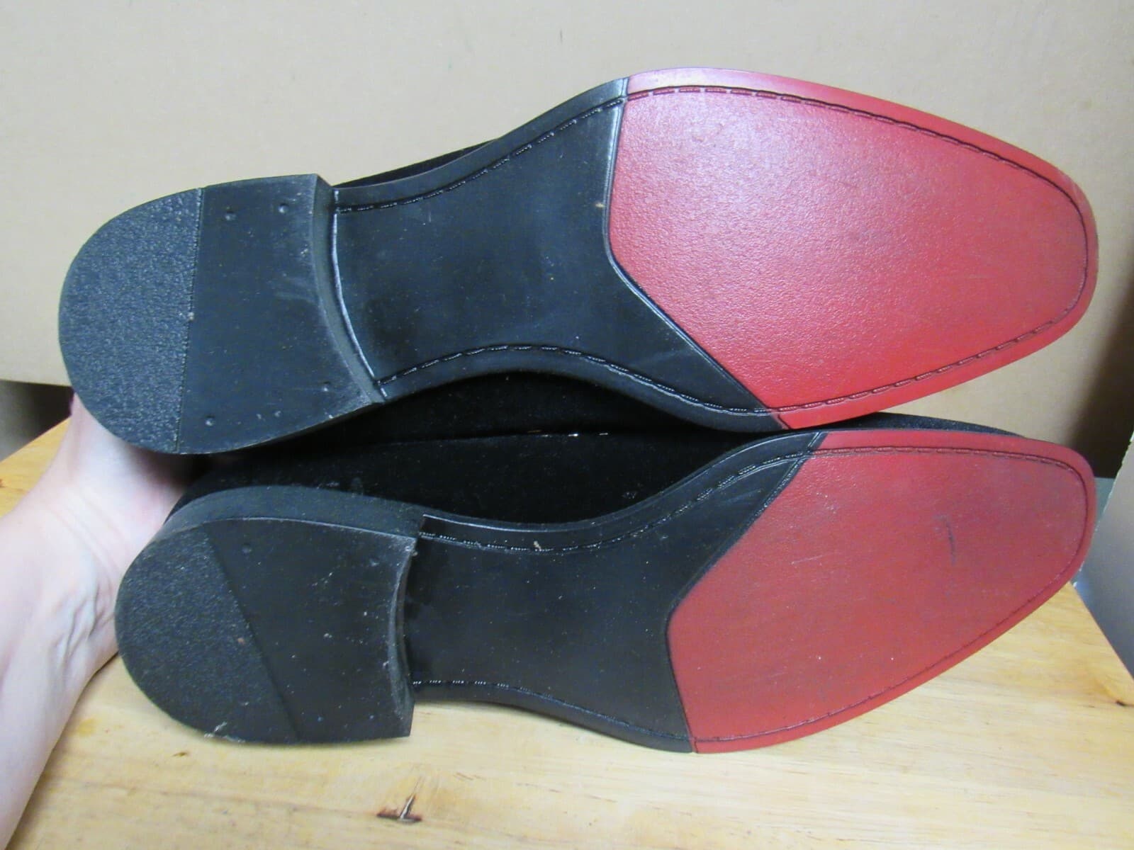 After Midnight Formal Footwear Shoes Mens SIZE 10 Black Studded (K) - Thumbnail 5