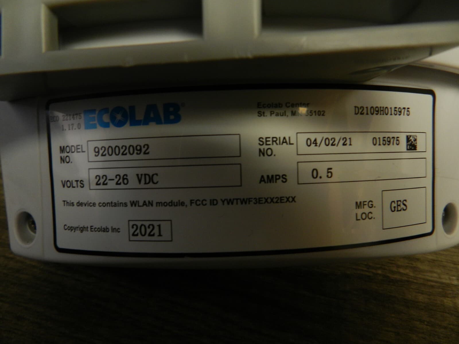 4 Ecolab Commercial Dishwasher Controller 92002092 NEW D11K - Thumbnail 2