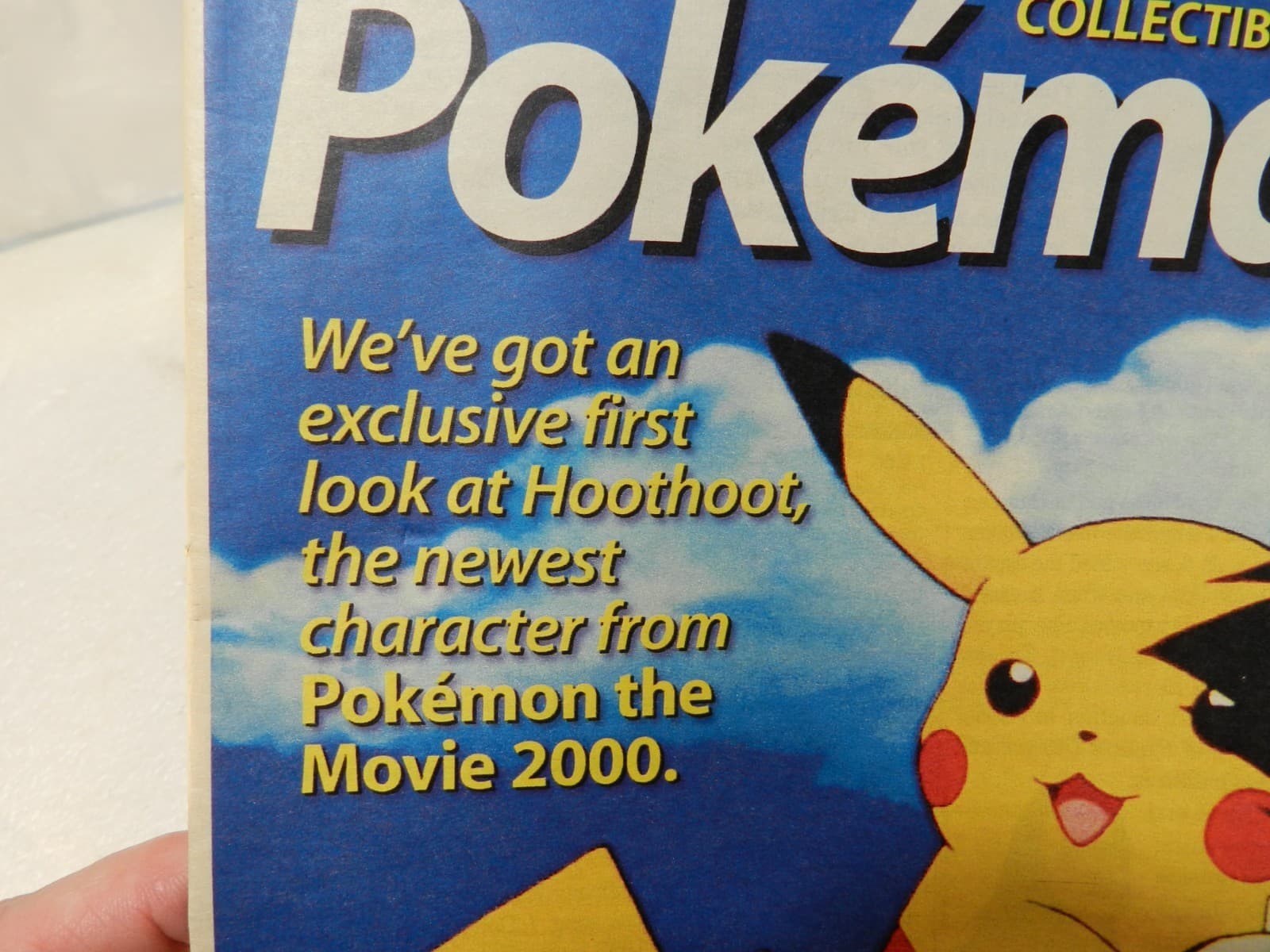 Pokemon USA Weekend Magazine Collectors Hoothoot Poster July 2000 (Y34JJ) - Thumbnail 8