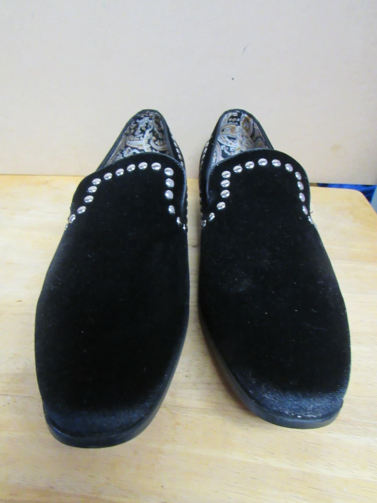 After Midnight Formal Footwear Shoes Mens SIZE 10 Black Studded (K) - Thumbnail 2