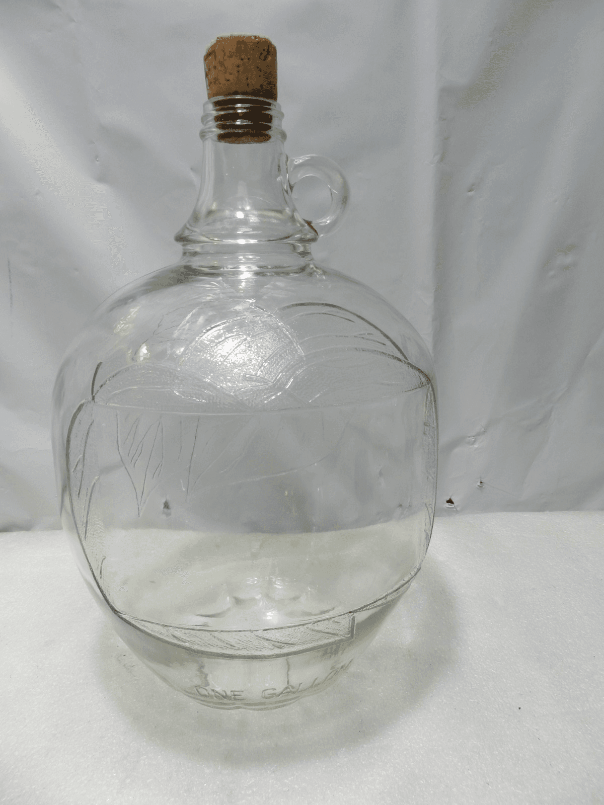 3 Vintage Glass White House Apple Vinegar One Quart/Gallon Jar Jug Embossed C60J - Thumbnail 6