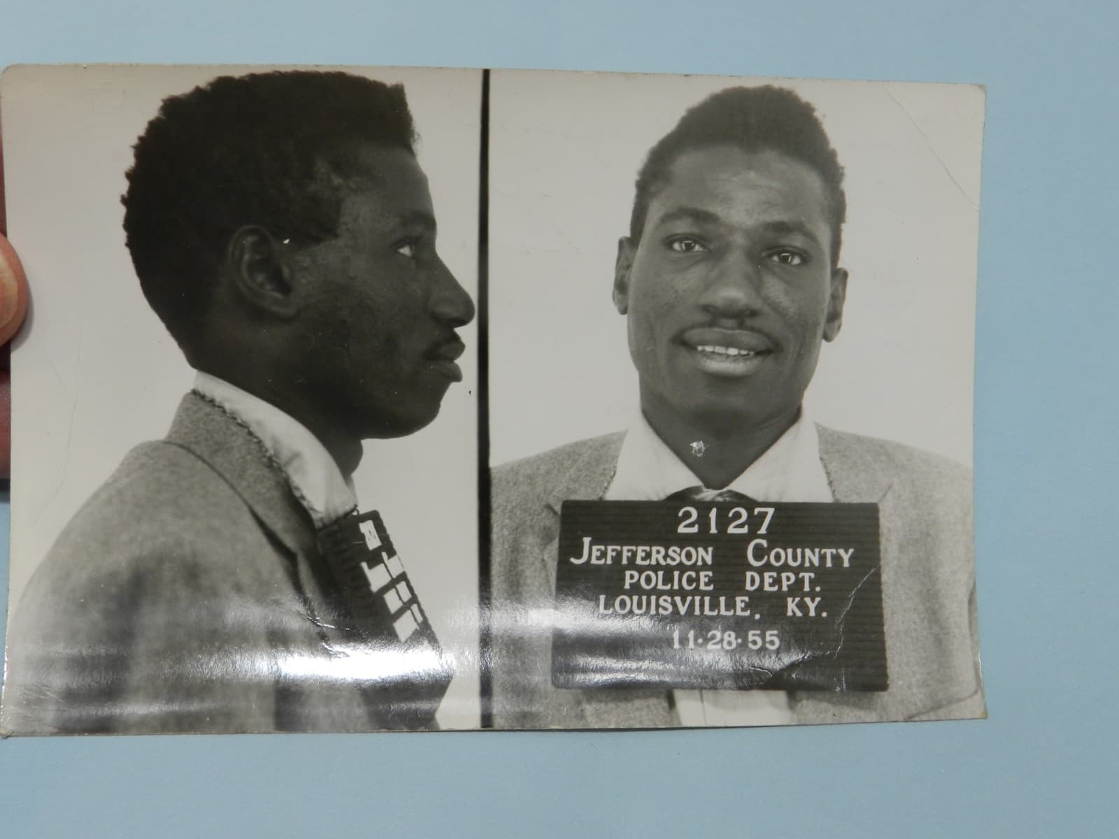 6 - 1950s - 1960s B/W Booking Mug Shots Original Louisville KY Police Dept C64JJ - Thumbnail 13