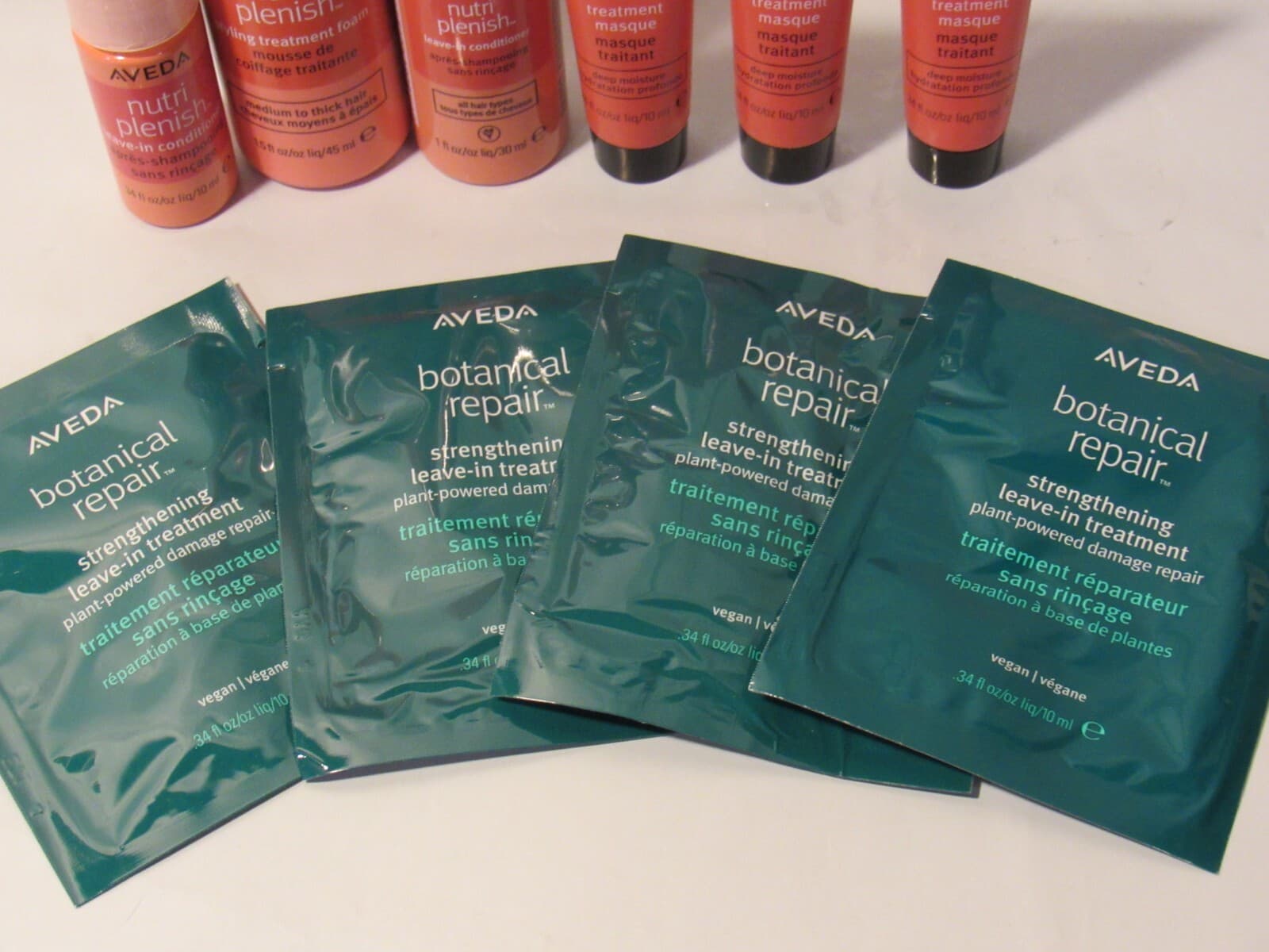 Aveda Travel Nutri Plenish / Botanical Repair Leave in, Styling Foam Masque H14 - Thumbnail 4