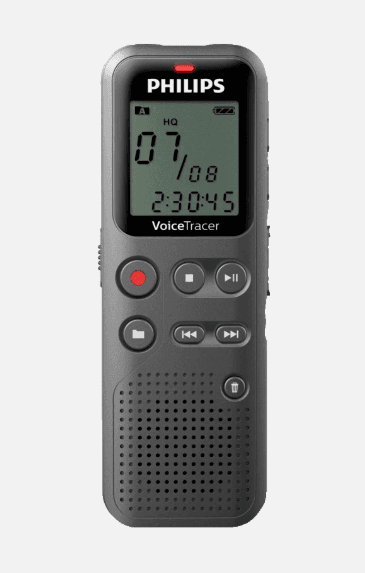 Philips VoiceTracer Audio Recorder Exceptional Recording 8GB Memory DVT1120 Y41K - Thumbnail 4