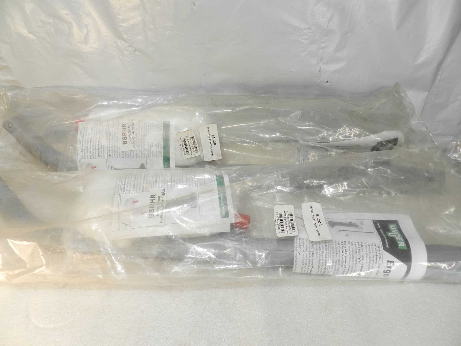 2 - Unger BSCOR 26" Toilet Swab Plastic with Handle Commercial/Professional Y39K - Thumbnail 3