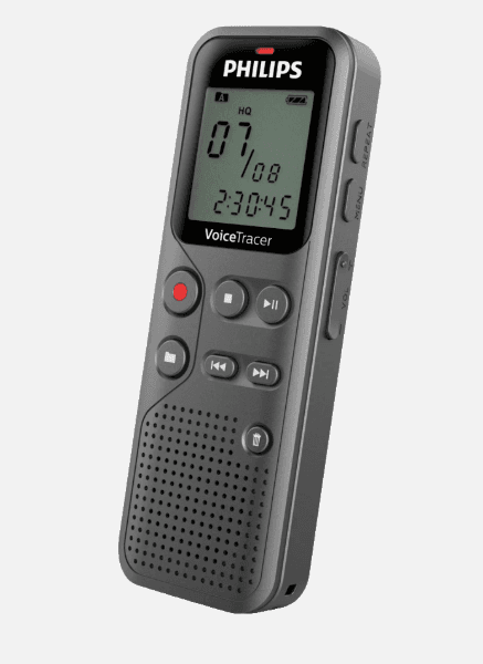 Philips VoiceTracer Audio Recorder Exceptional Recording 8GB Memory DVT1120 Y41K - Thumbnail 5