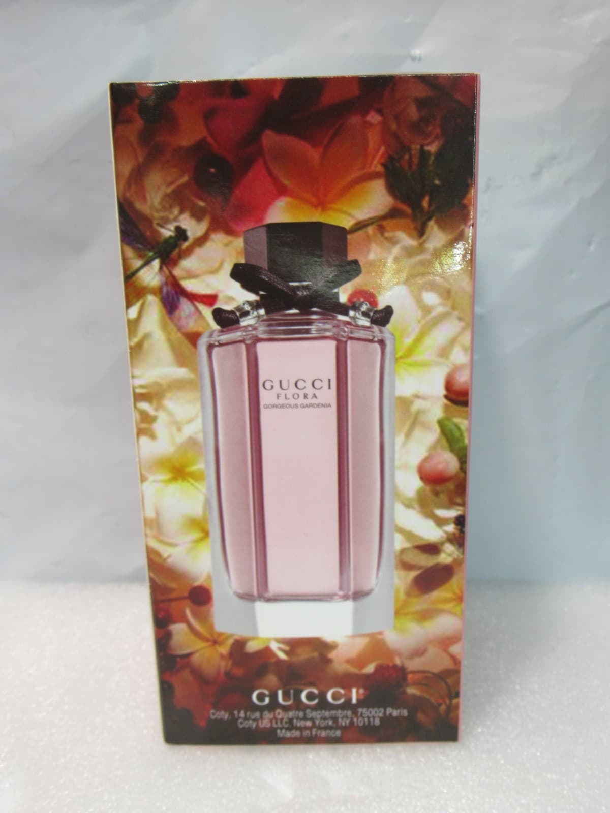 Gucci Flora Gorgeous Gardenia 3.3 oz / 100 ml New- Eau De Toilette Spray J28K - Thumbnail 4