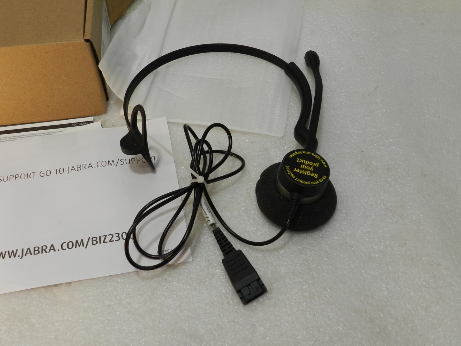 Jabra 2303-820-105 headphones/headset Wired Head-band Office/Call center (Y46K) - Thumbnail 2