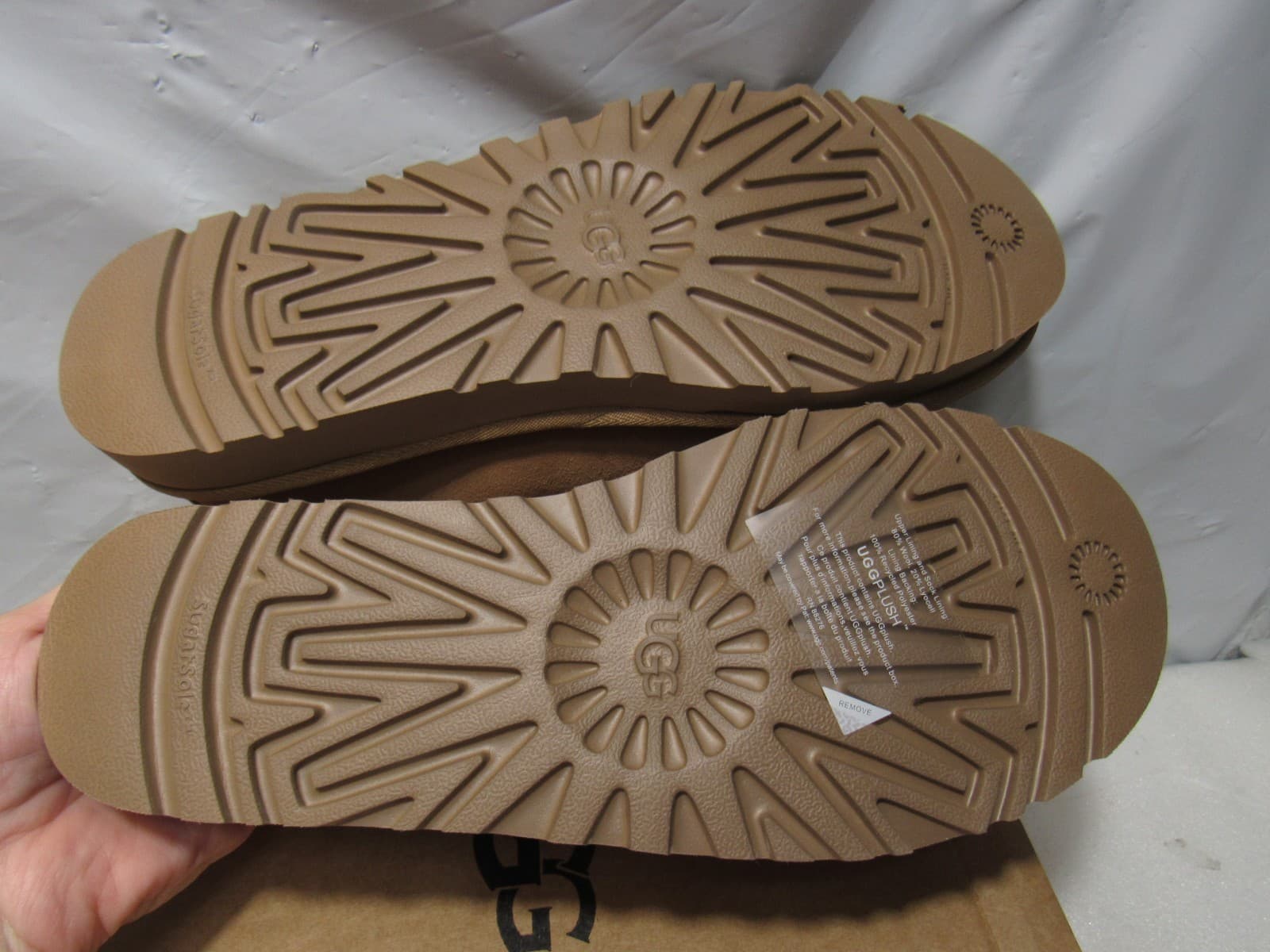 UGG Womens Tasman II Chestnut Womens Shoes Suede Wool Slippers w Box SZ 10 J25K - Thumbnail 6