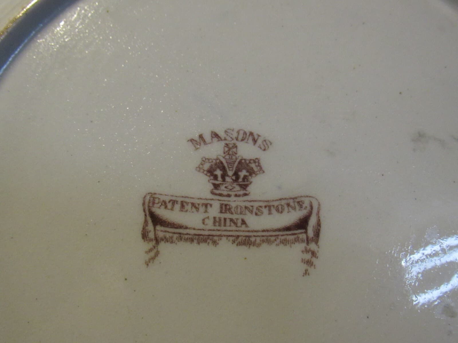 Antique Minton Ironstone Oriental Japanese Chinese Porcelain Plate U55S - Thumbnail 5
