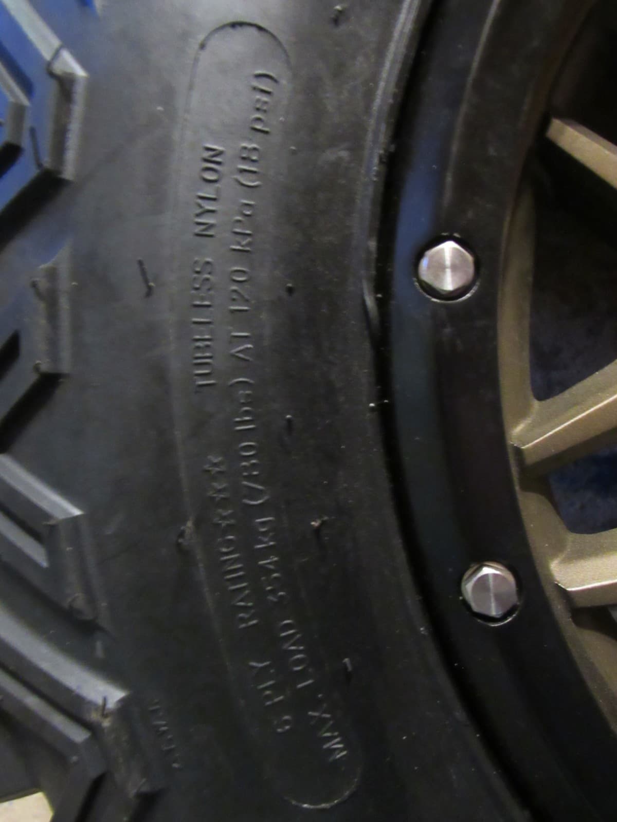 New Raceline Bronze Krank Wheel w/ Switchback Moose 29x9-14 Tire UTV (W63J) - Thumbnail 4