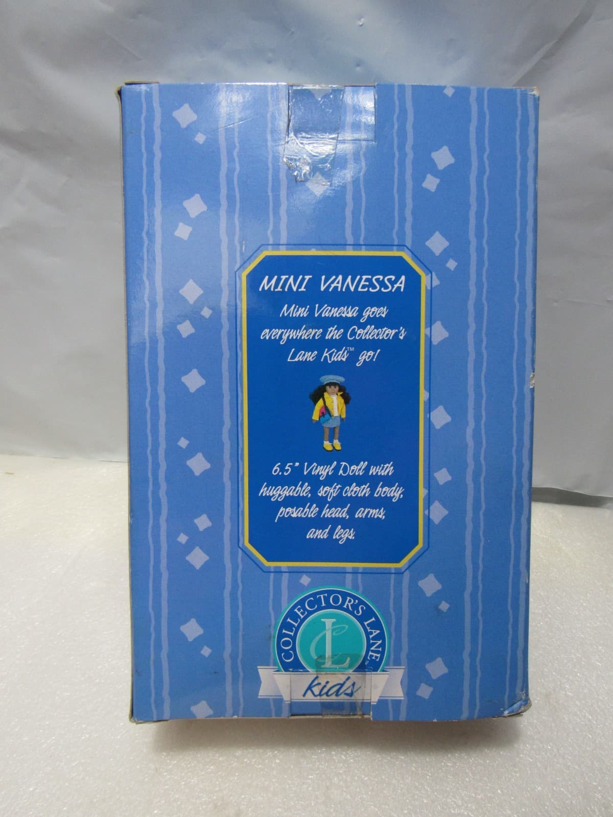 Vintage Collector's Lane Kids Mini Vanessa 6.5" Vinyl Doll Unopened (W60J) - Thumbnail 5