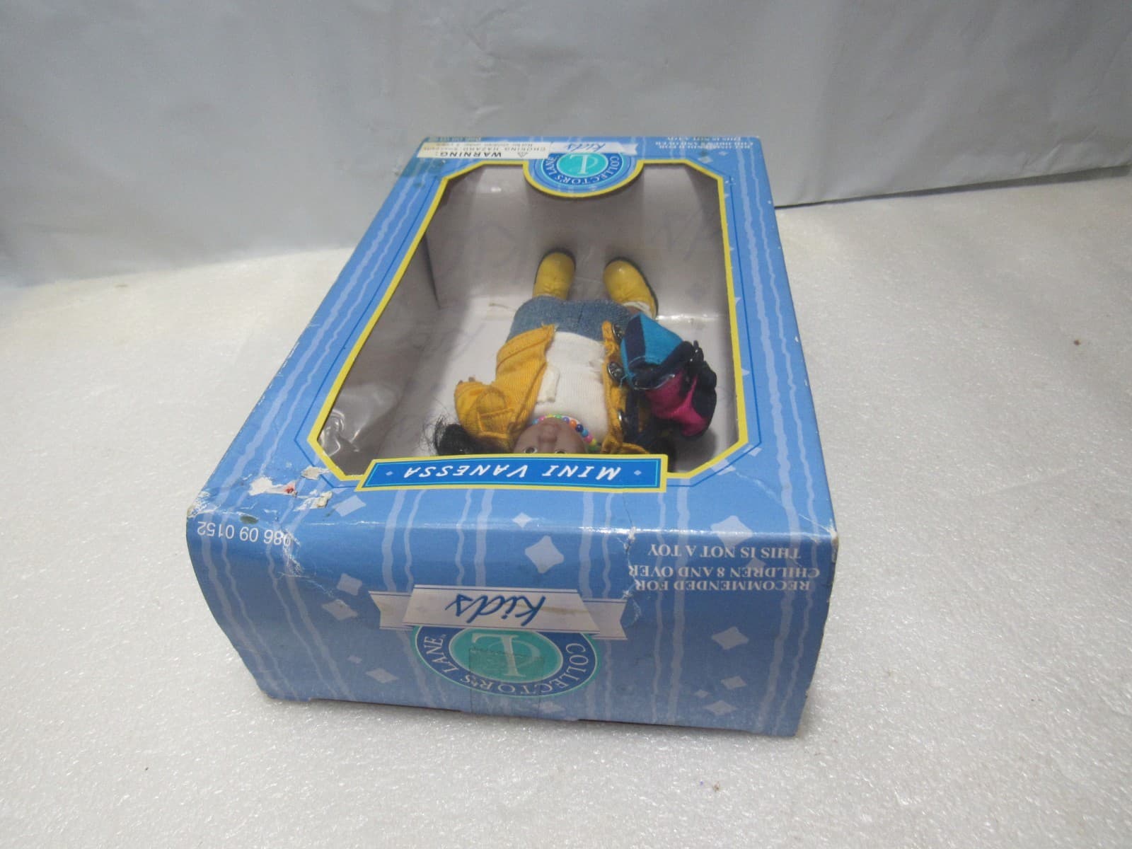 Vintage Collector's Lane Kids Mini Vanessa 6.5" Vinyl Doll Unopened (W60J) - Thumbnail 6