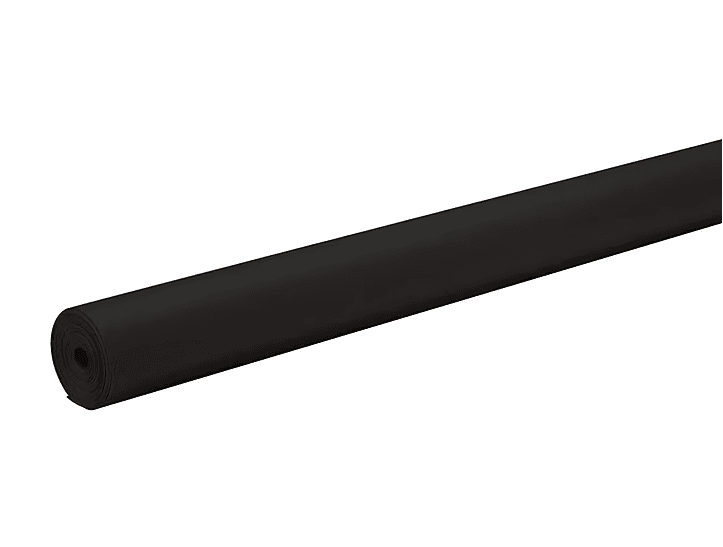 Pacon ArtKraft Duo-Finish Paper Roll 48" x 200 ft. Black (Y53K) - Thumbnail 2