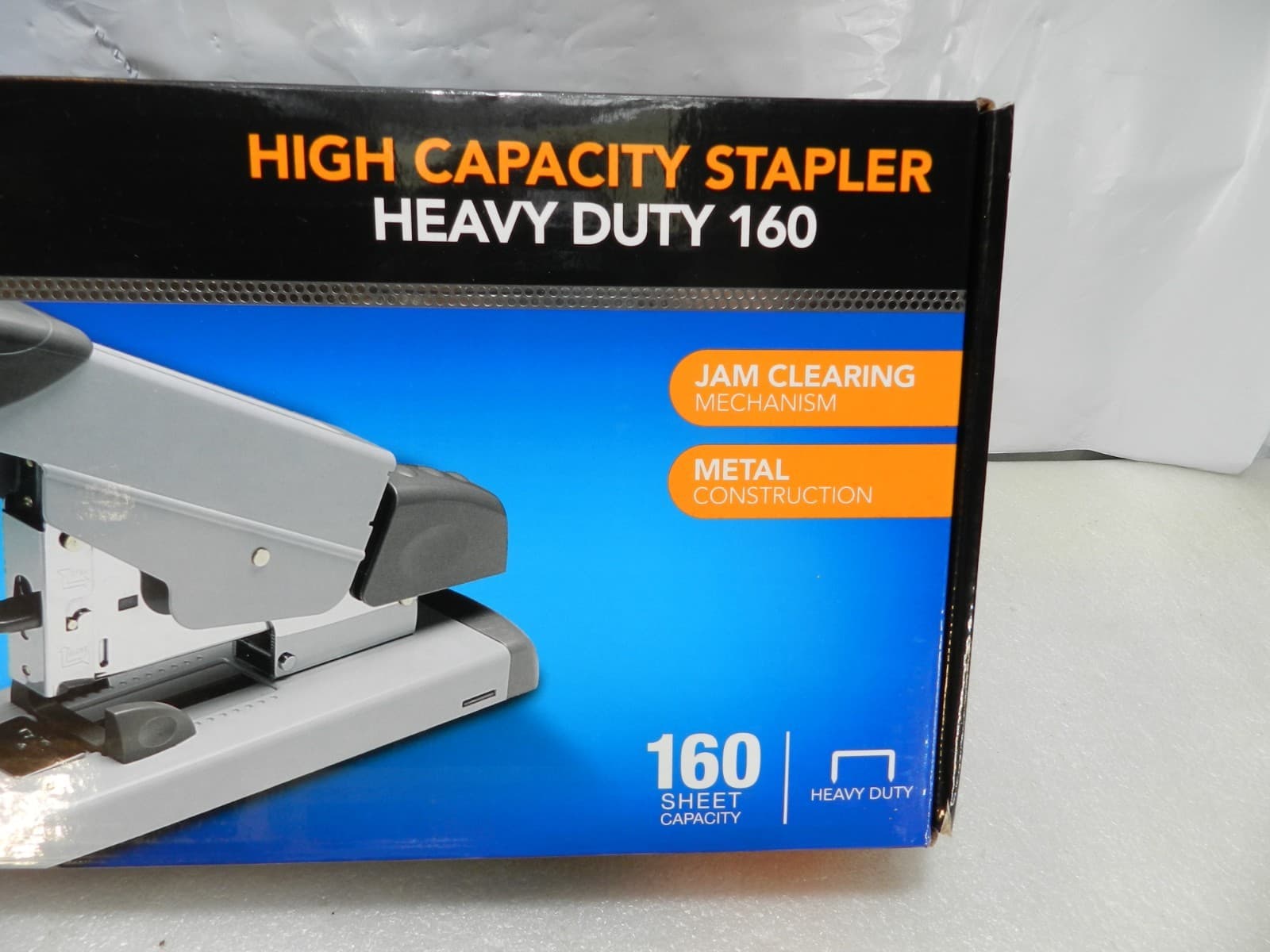 Swingline Heavy Duty Stapler 160 Sheet Capacity Jam Clearing Mechanism (Y49K) - Thumbnail 6