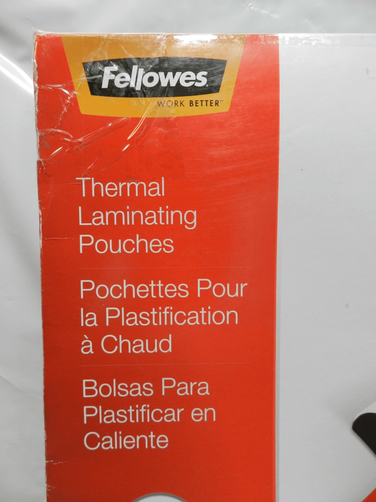 Fellowes Thermal Laminating Pouches Menu 5 mil 100/Pack 5746001 (Y55K) - Thumbnail 5