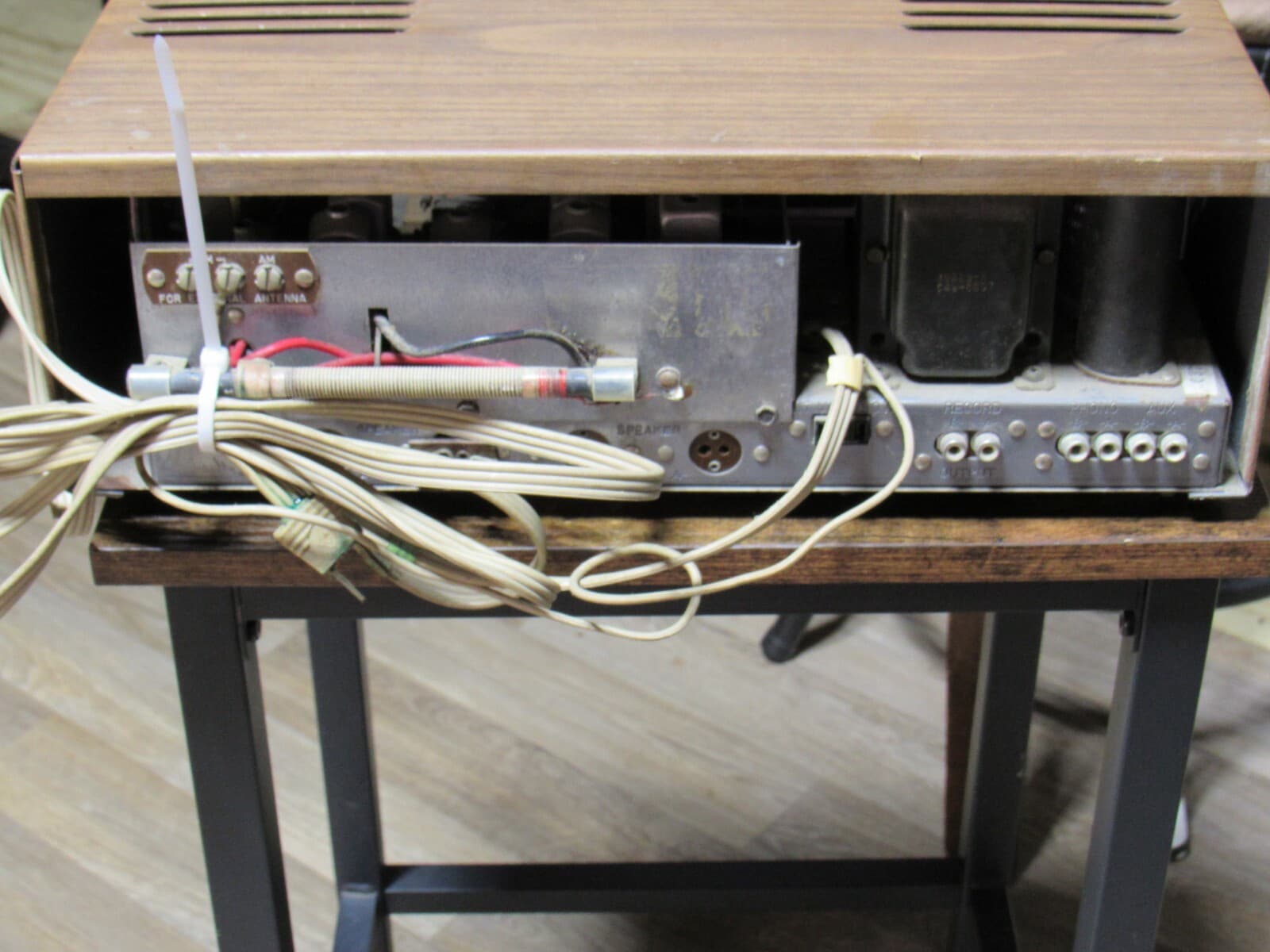 Vtg Solid State The Voice Of Music Stereo Tuner Amplifier Model 1484-2 Speakers - Thumbnail 11