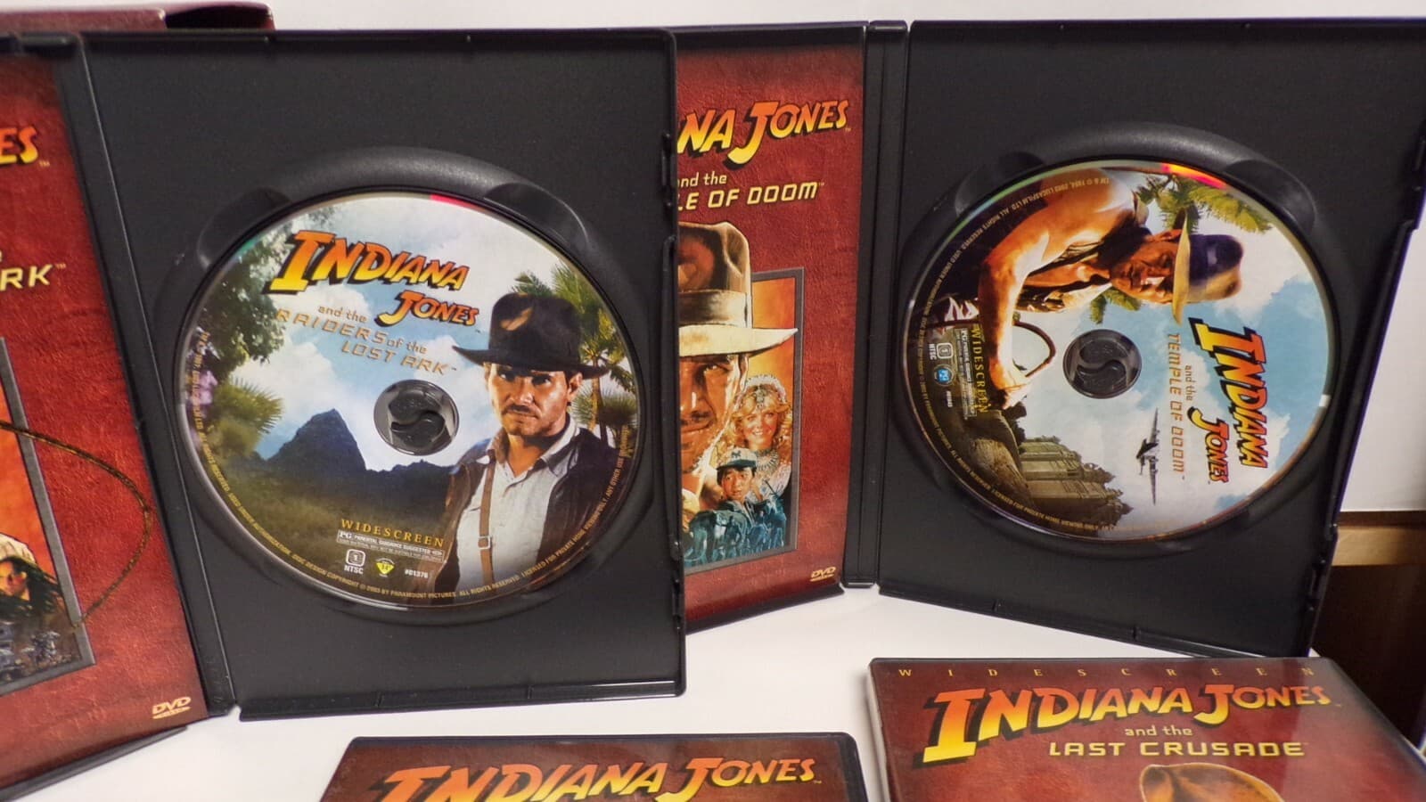 The Adventures of Indiana Jones: Complete DVD Movie Collection 4 Disc Box Set - Thumbnail 4