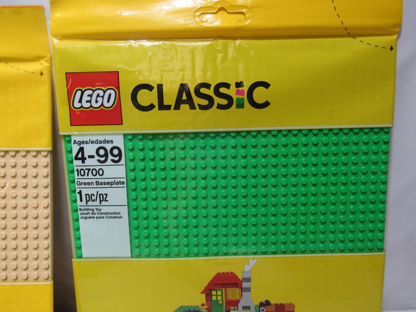 4 LEGO 10699 & 10700 Classic - Sand & Green Baseplates - 32 x 32 (G23J) - Thumbnail 5