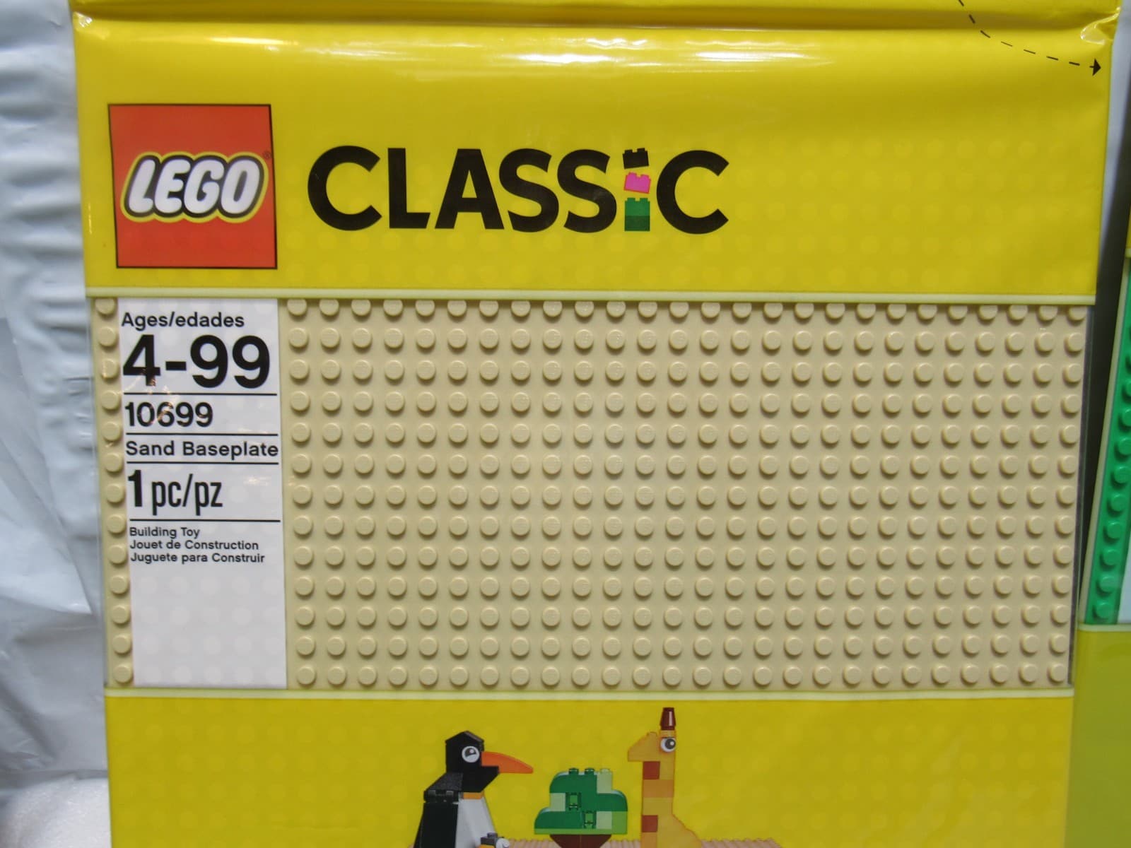 4 LEGO 10699 & 10700 Classic - Sand & Green Baseplates - 32 x 32 (G23J) - Thumbnail 4