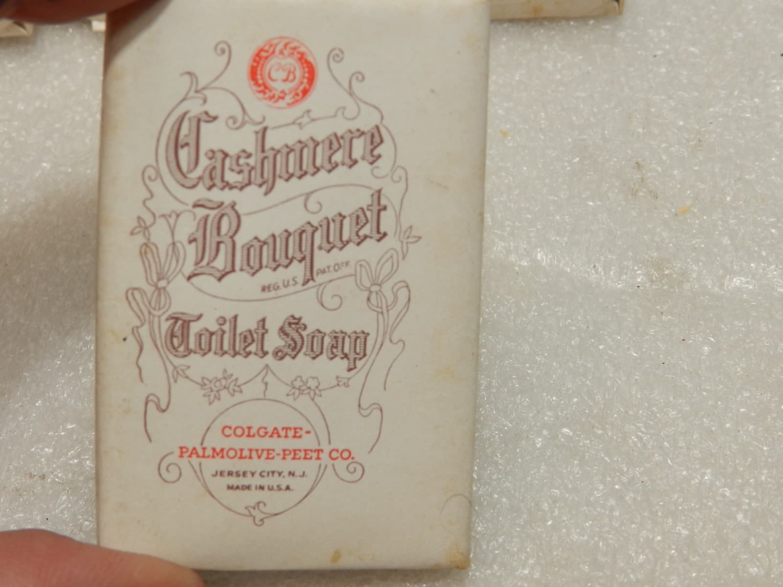 10 Vintage Cashmere Bouquet Beauty Soap Travel Hotel Mini Bars New B18J - Thumbnail 2