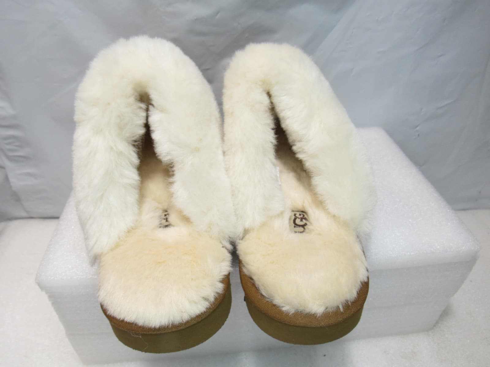 UGG Corduroy Knit Wool Blend Slipper - chestnut Sz 7 US (J35K) - Thumbnail 5