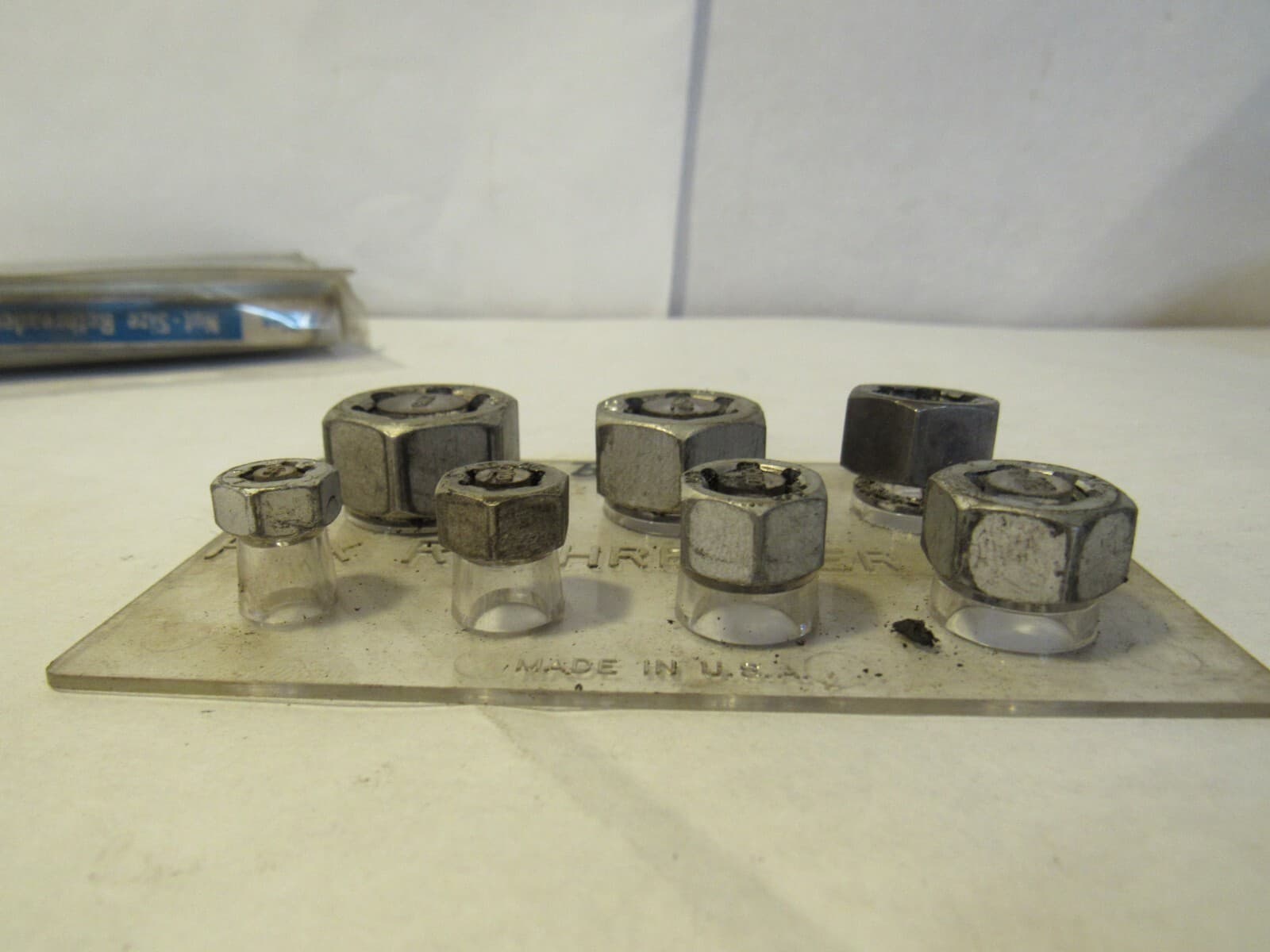 Blue Point Snap On Hex Nut Size Dies ReThreader Coarse Threads 1/4"-5/8" i66KD - Thumbnail 2