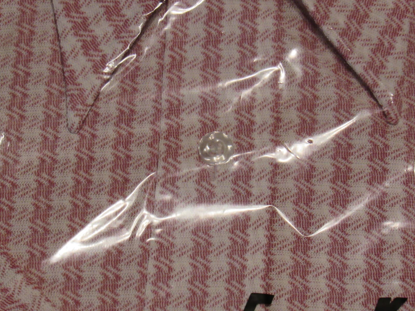 New Vintage 70s Envoy Knit Dress Shirt Sheer Button Up Short Sleeve Large T92JJ - Thumbnail 2