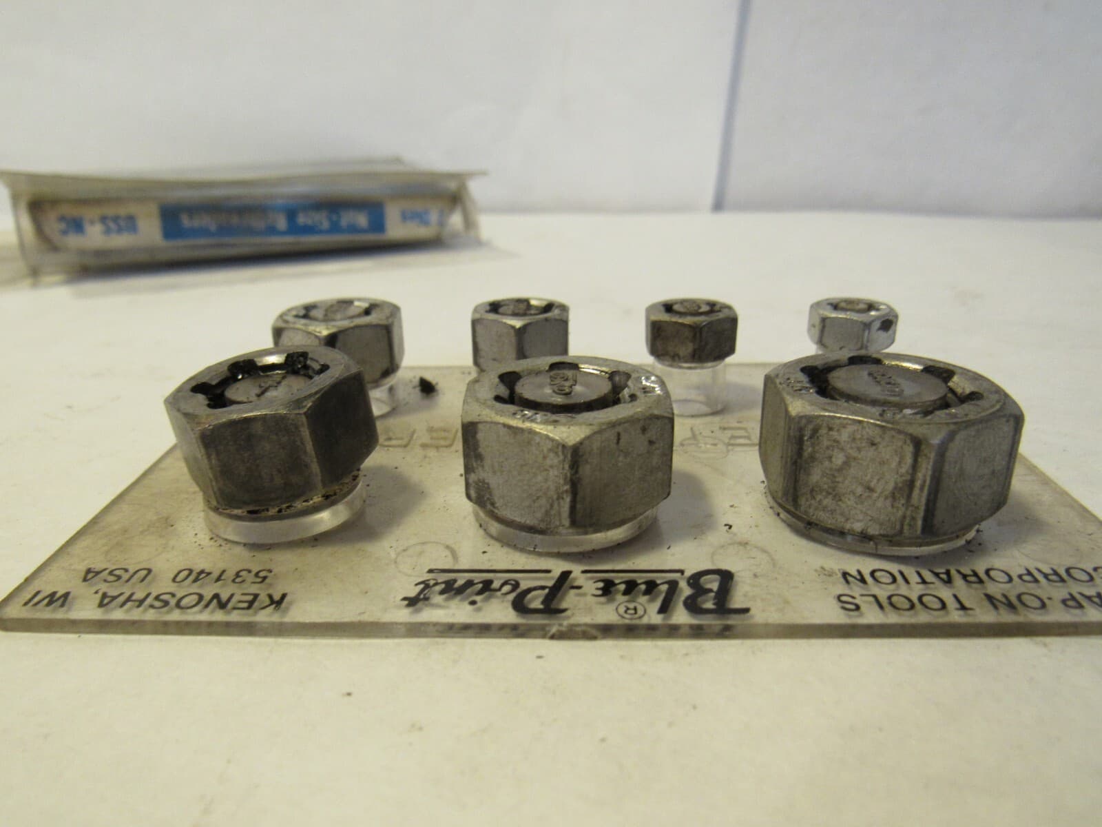Blue Point Snap On Hex Nut Size Dies ReThreader Coarse Threads 1/4"-5/8" i66KD - Thumbnail 3