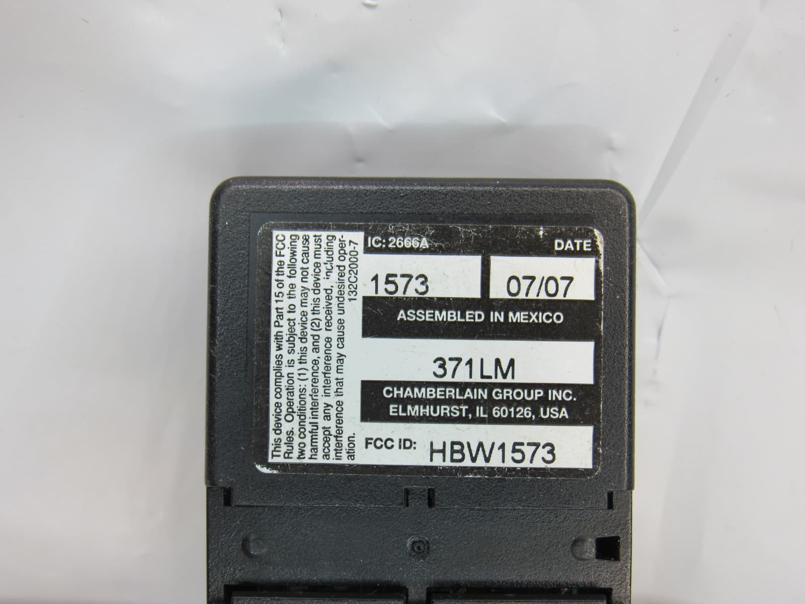 2 LiftMaster Chamberlain 371LM & 891LM Car Garage Door Remote Openers (G30J) - Thumbnail 5