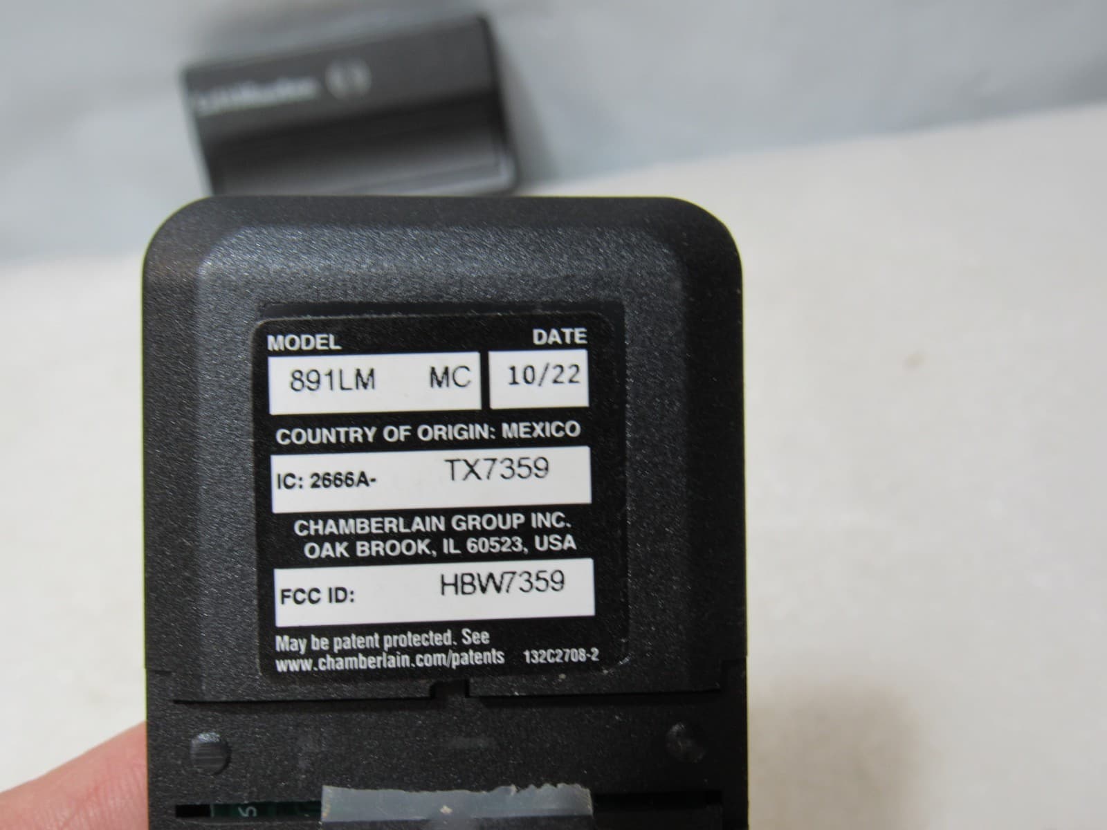 2 LiftMaster Chamberlain 371LM & 891LM Car Garage Door Remote Openers (G30J) - Thumbnail 6