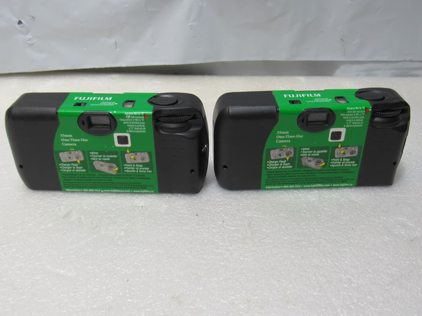 2 Vintage FUJIFILM QuickSnap Flash Camera 54 Exposure New Exp 2014 2015 (V51M) - Thumbnail 2