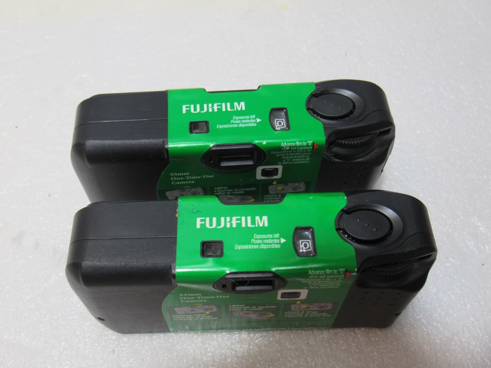2 Vintage FUJIFILM QuickSnap Flash Camera 54 Exposure New Exp 2014 2015 (V51M) - Thumbnail 5