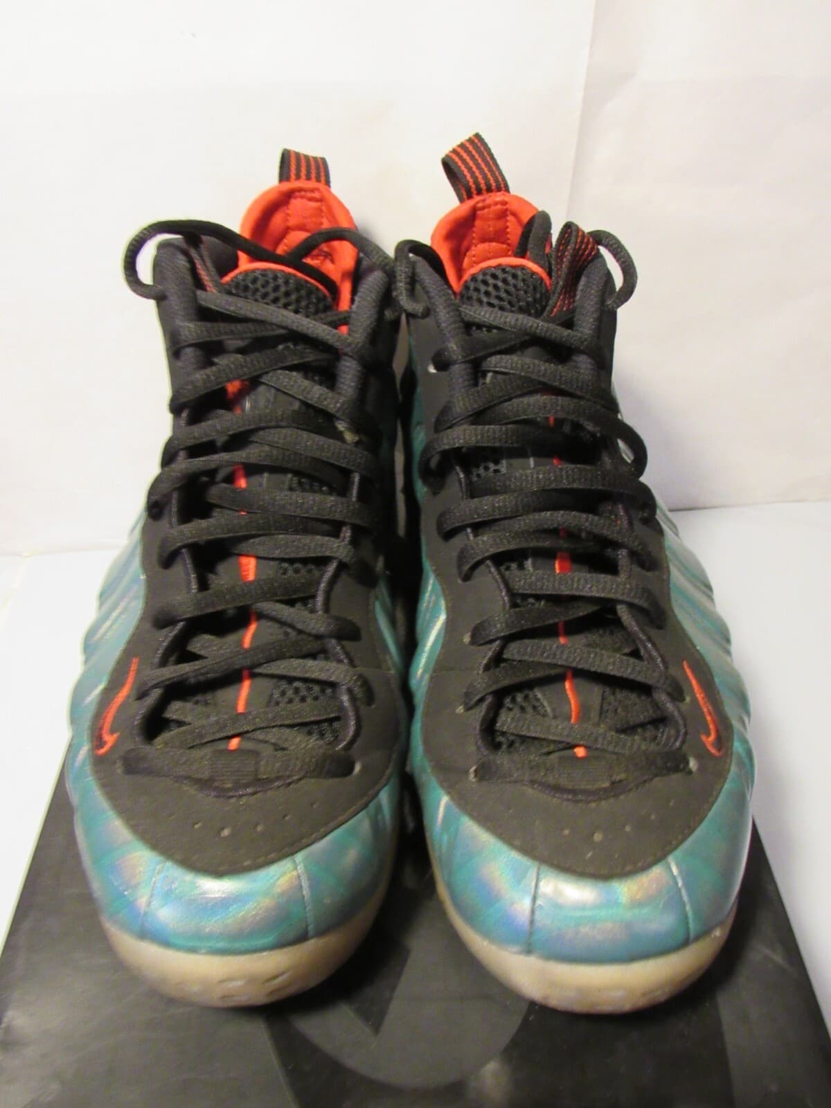 Nike Air Foamposite One PRM Gone Fishing 2015 Size 10 575420 300 H26K - Thumbnail 2