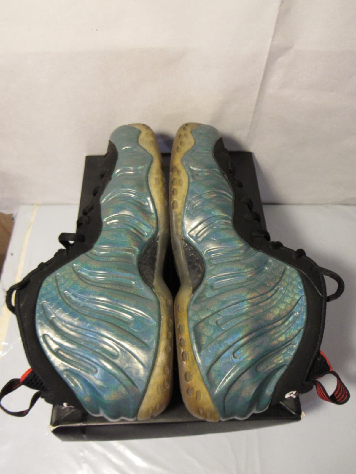 Nike Air Foamposite One PRM Gone Fishing 2015 Size 10 575420 300 H26K - Thumbnail 8