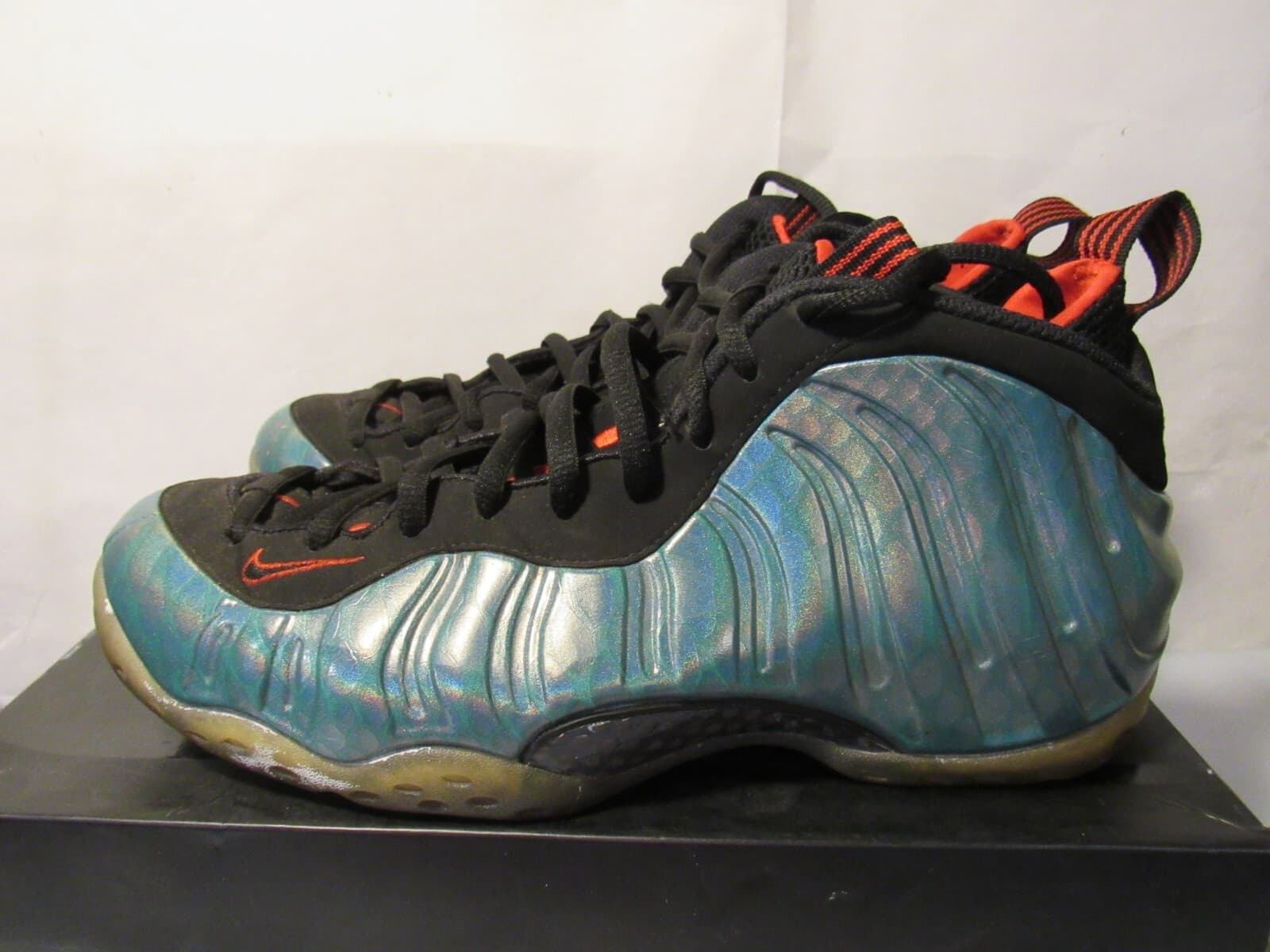Nike Air Foamposite One PRM Gone Fishing 2015 Size 10 575420 300 H26K - Thumbnail 3