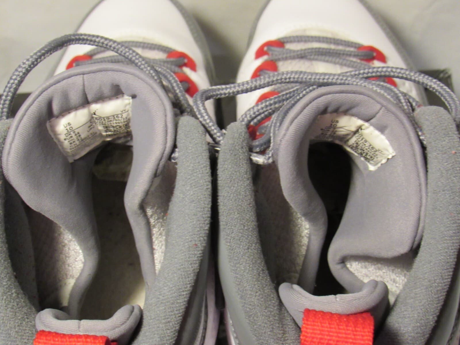 Air Jordan 9 Retro "Fire Red" 2022 (CT8019-162) Men Size 10 Basketball Shoes H16 - Thumbnail 11