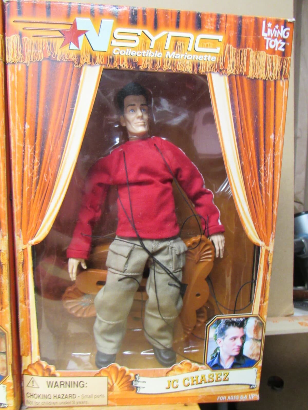 3 NSYNC Collectible Marionette Dolls Living Toyz Action Figures Vintage (K) - Thumbnail 4