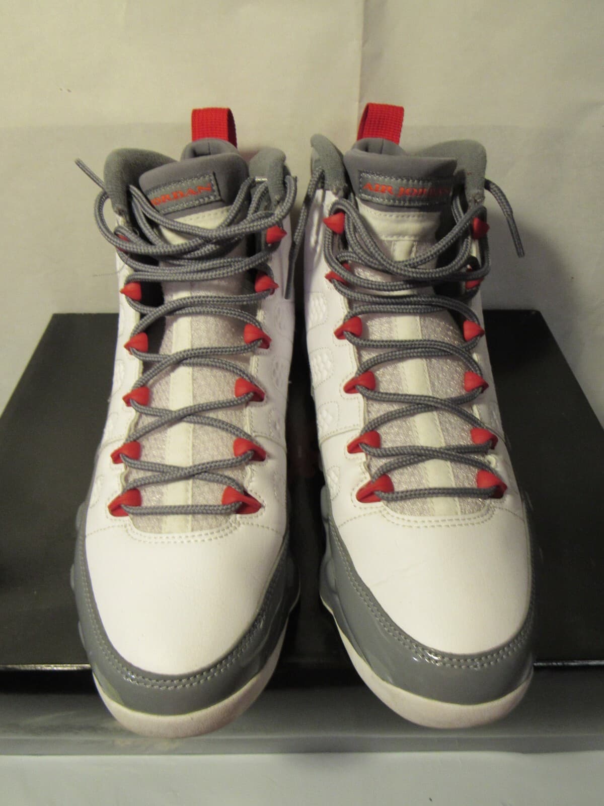 Air Jordan 9 Retro "Fire Red" 2022 (CT8019-162) Men Size 10 Basketball Shoes H16 - Thumbnail 2