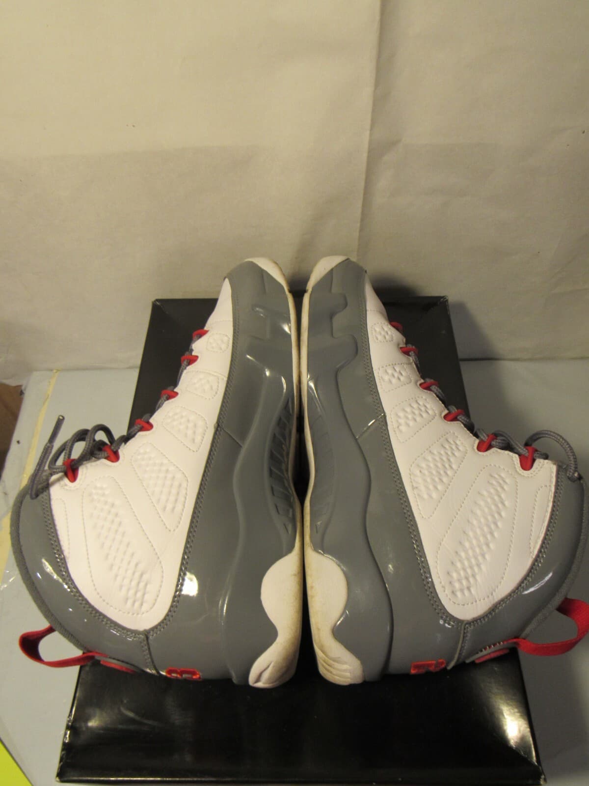 Air Jordan 9 Retro "Fire Red" 2022 (CT8019-162) Men Size 10 Basketball Shoes H16 - Thumbnail 5