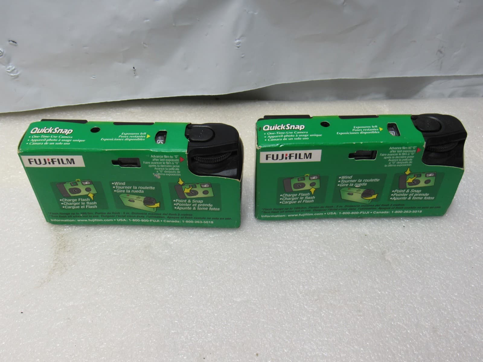 2 Vintage FUJIFILM QuickSnap Flash Camera 54 Exposure New Exp 2016 (V54M) - Thumbnail 2