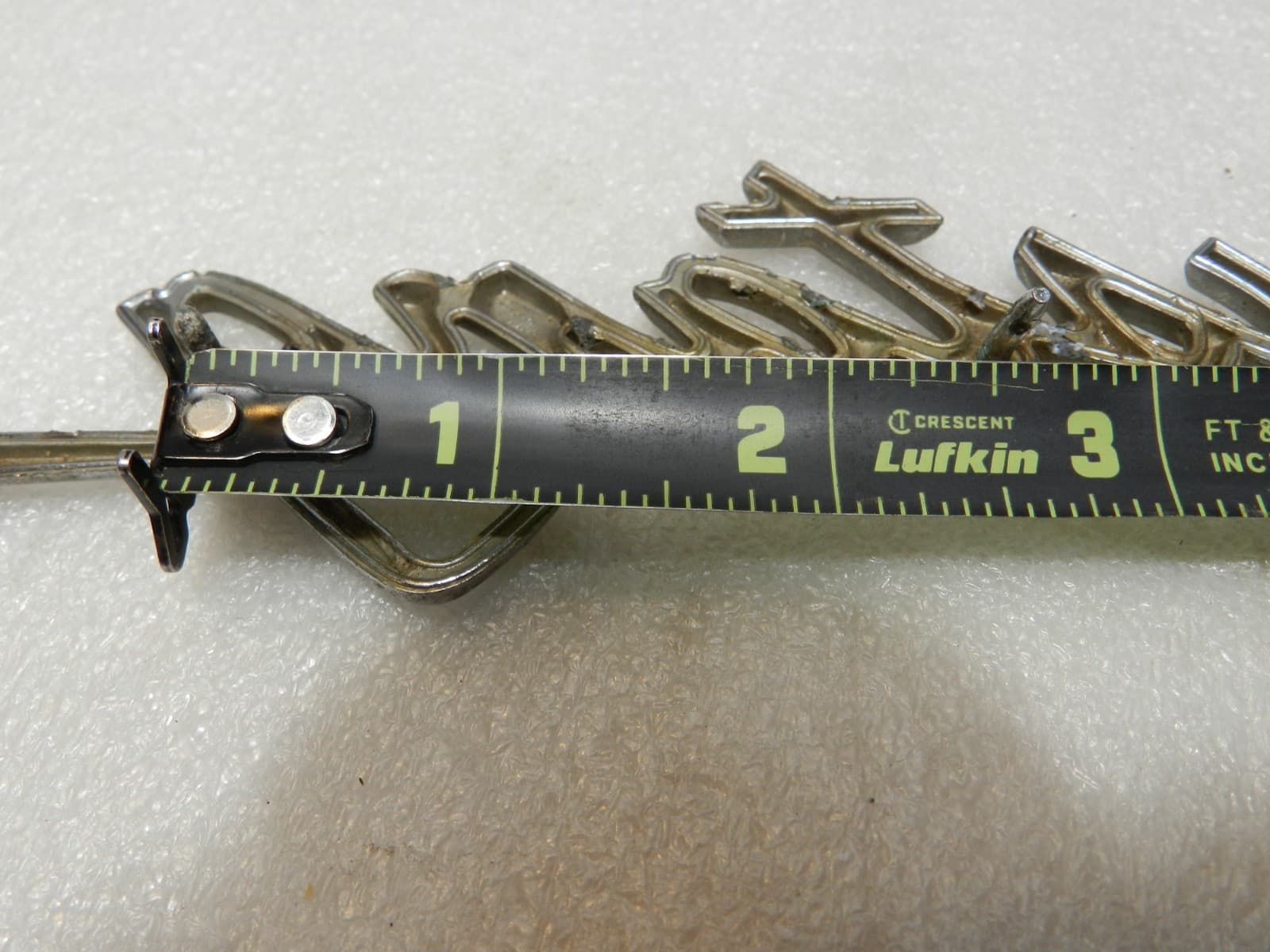 1969-1973 Ford Mustang Emblem Badge Fender C9ZB-16098-A OEM Vintage Chrome (B22J - Thumbnail 5