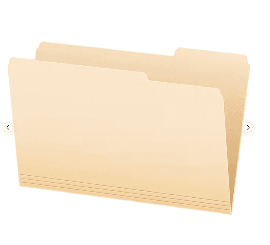 Pendaflex File Folder, 1/3-Cut Tab Legal Size Manila, 100/Box (753 1/3-3) (B27K