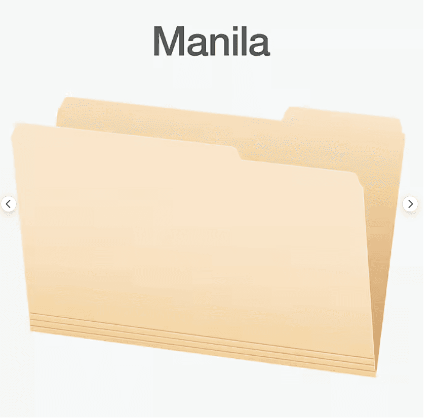 Pendaflex File Folder, 1/3-Cut Tab Legal Size Manila, 100/Box (753 1/3-3) (B27K - Thumbnail 5