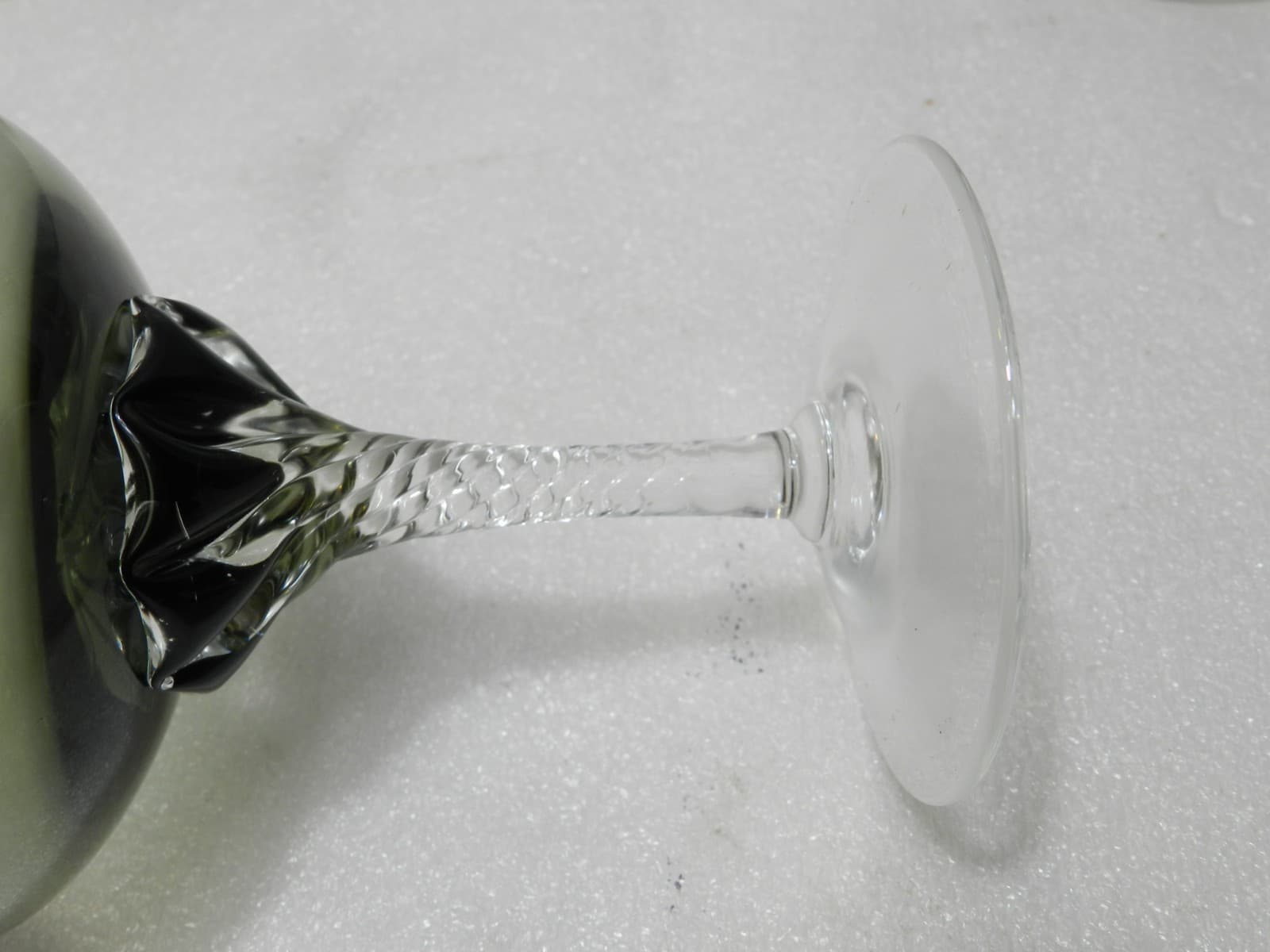4 Vintage Coronation Smoke Champagne 5" Tall Cordial Glasses by Sasaki B29K - Thumbnail 8